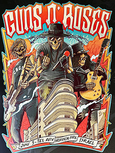 LITHORATI - Guns N' Roses - Lithograph Database - Europe-North